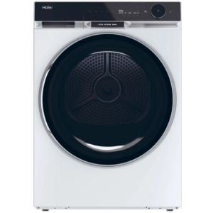 Haier Hd90-a3q397u1-s - Warmtepompdroger - 9 Kg - Stoomfunctie - 61 Db - Energieklasse A+++ . Nieuw (outlet)