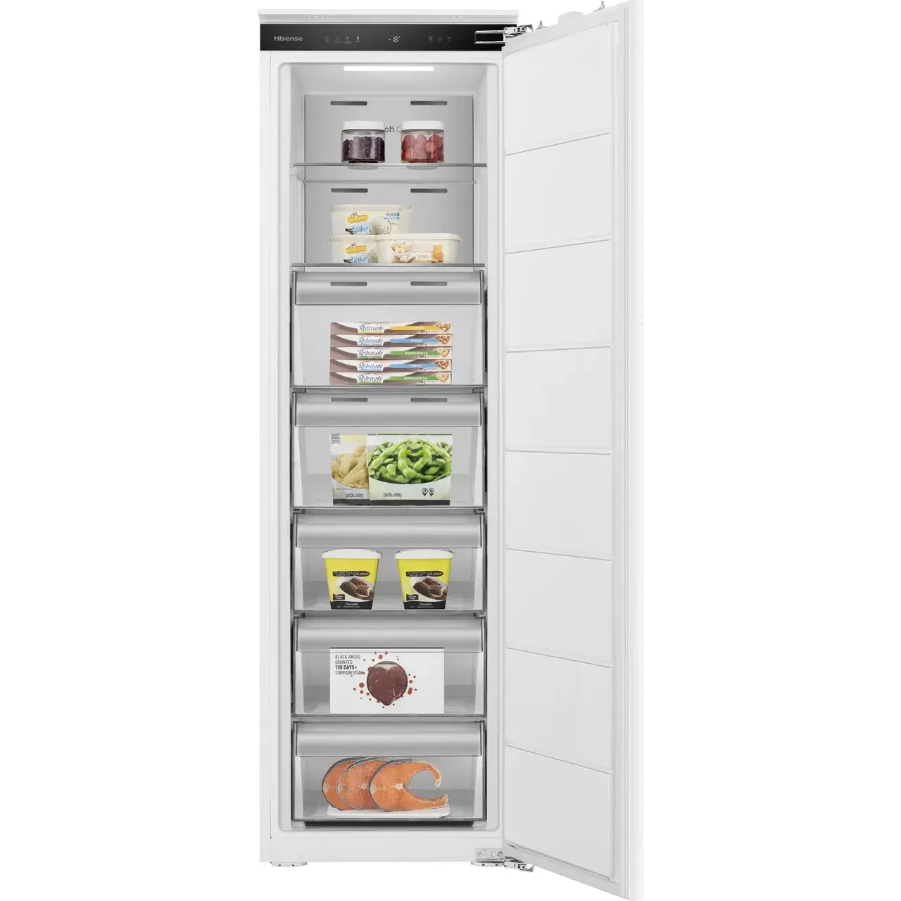 Hisense Ft3b213sawe Inbouw Vrieskast 177cm . Nieuw (outlet) - Afbeelding 2