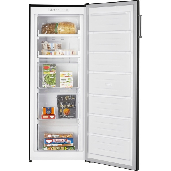 Inventum Vr1430b Vrieskast - No Frost Technologie - Super Vriezen - 143 Cm - Zwart - 161 Liter . Nieuw (outlet) - Afbeelding 2