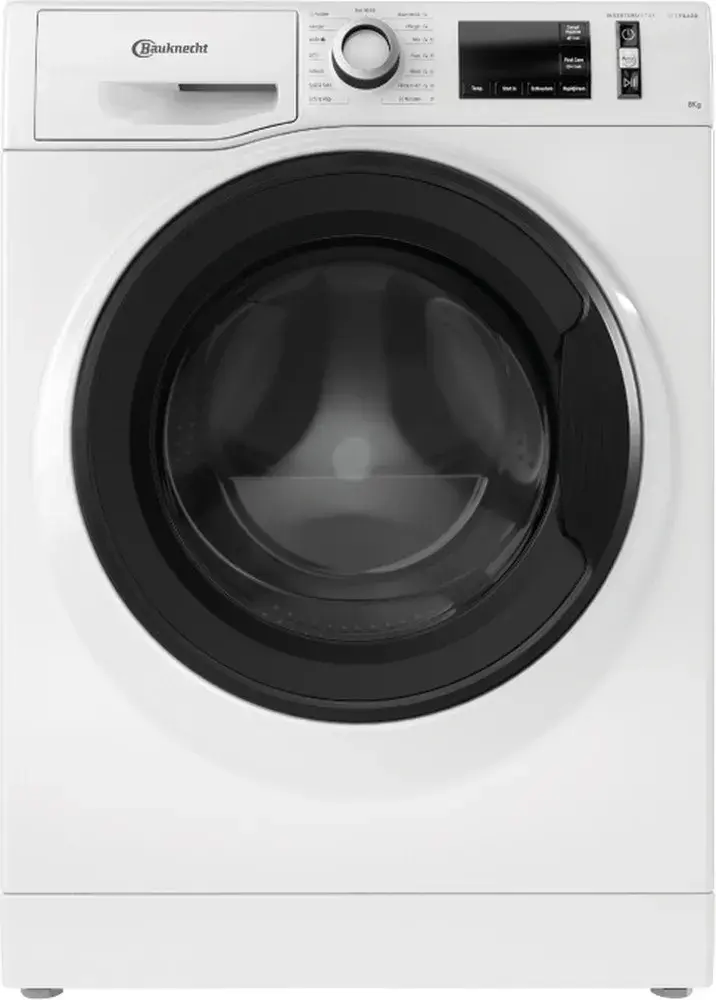 Bauknecht Wm Pure 8aa Wasmachine - Active Care-technologie - Steam Hygiëne - Koolborstelloze Motor - 8 Kg - 1400t . Nieuw (outlet)