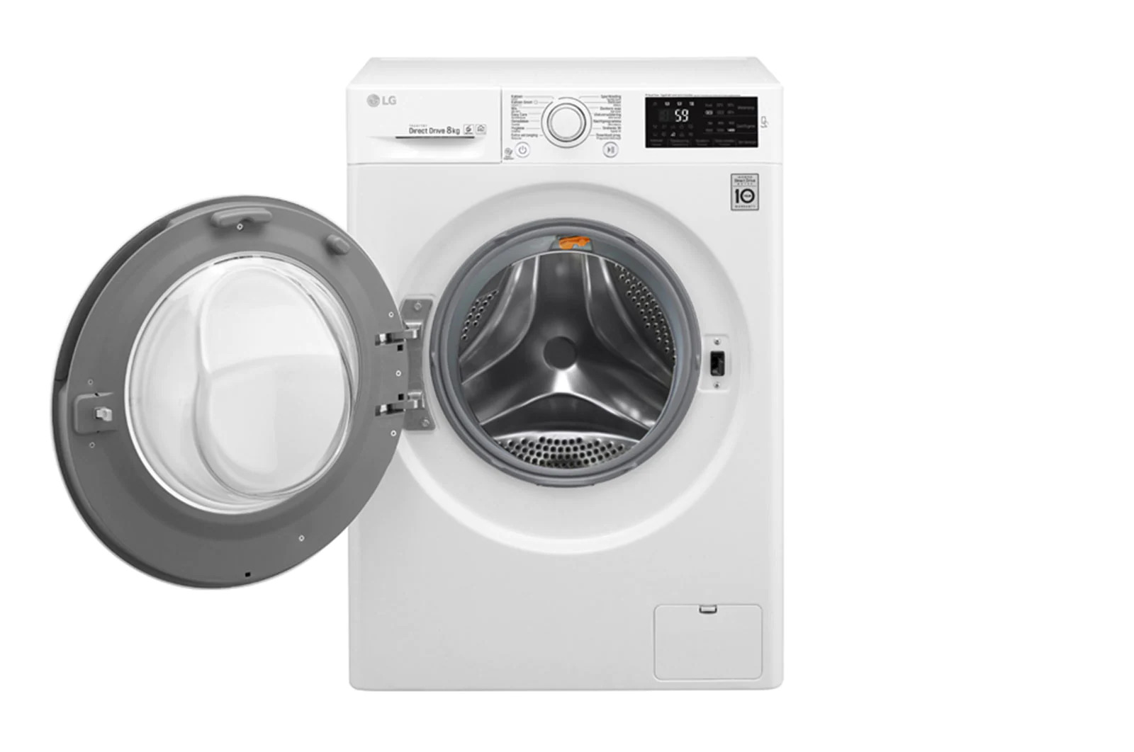 Lg Direct Drive Fh4j5tn8e Wasmachine 8kg 1400t . Nieuw (outlet) - Afbeelding 2
