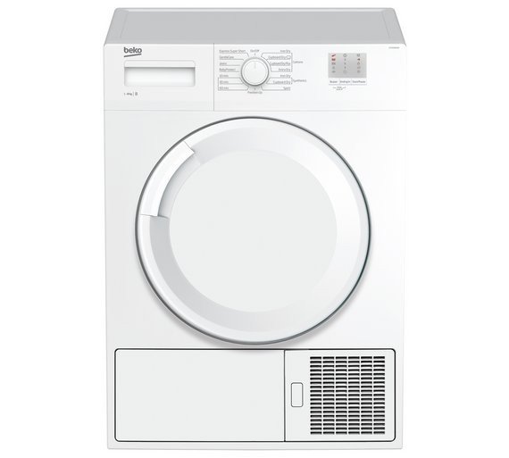 Beko Dtgc8000w Condensdroger 8kg . Tweedehands (Refurbished)