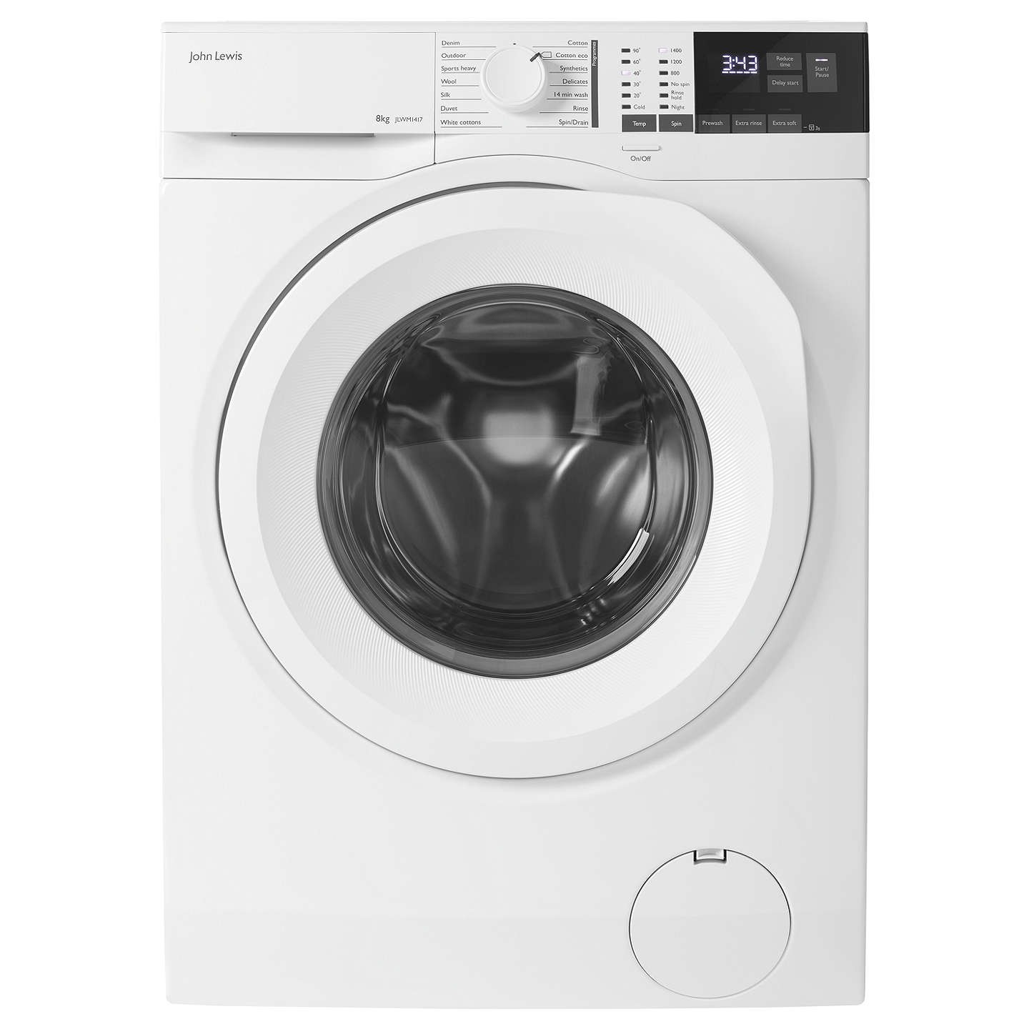 John Lewis (aeg) Jlwm1417 Wasmachine 8kg 1400t . Tweedehands (Refurbished)