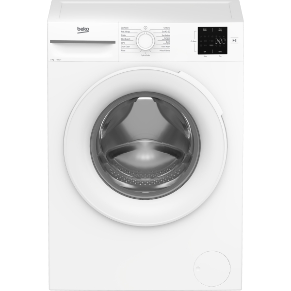 Beko Bm1wu3741w Wasmachine 7kg 1400t . Nieuw (outlet)