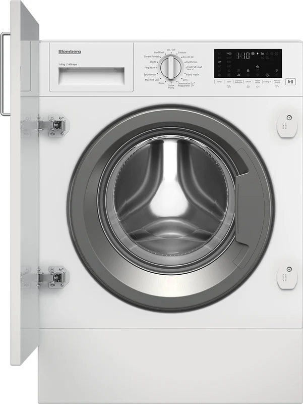 Blomberg Lwi284420 - Inbouw Wasmachine - 8 Kg - 1400 Tpm - Koolborstelloos - Energieklasse A . Nieuw (outlet)