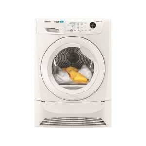 Zanussi Zdh8333w - Warmtepompdroger - 8 Kg - Zelfreinigende Condensor - 66 Db - Energieklasse A+ . Tweedehands (Refurbished)