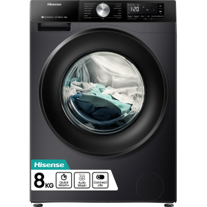 Hisense Dh3s802bb3 - Warmtepompdroger - 8 Kg - 64 Db - Energieklasse A+++ - Grafiet . Nieuw (outlet)