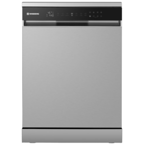 Wisberg Wqp12-u7809x Vrijstaande Vaatwasser - 16 Couverts - Besteklade - Inverter-motor - Stil Nachtprogramma . 60 Cm - 44db . Nieuw (outlet)