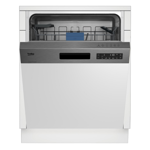 Beko Bdsn36451x Semi-geïntegreerde Half Inbouw Vaatwasser - Selfdry Functie - Traywash™ - Extra Dry - 14 Couverts - 60 Cm . Nieuw (outlet) - Afbeelding 2