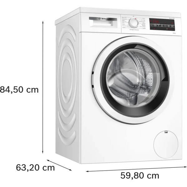 Bosch Wuu28t90 Wasmachine - Stille En Duurzame Motor - Home Connect - Hygiëne Plus - Super Kort Programma - 8kg - 1400 Toeren . Tweedehands (Refurbished) - Afbeelding 2