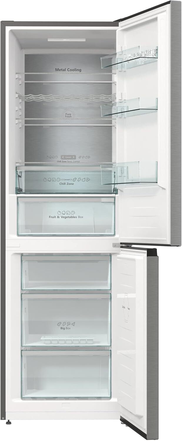 Hisense Rb424n4cic - Koel-vriescombinatie - 185 Cm - 326l - Total No Frost . Nieuw (outlet) - Afbeelding 2