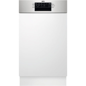 Aeg Favorit Fee62417zm – Half Geïntegreerde Inbouw Vaatwasser 45 Cm – 9 Couverts – Rvs Bedieningspaneel . Nieuw (outlet)