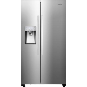 Hisense Rs694n4ice – Amerikaanse Koelkast – 178.6 Cm Hoog – 562l Inhoud – No Frost – Water- En Ijsdispenser – Inox Look . Nieuw (outlet)