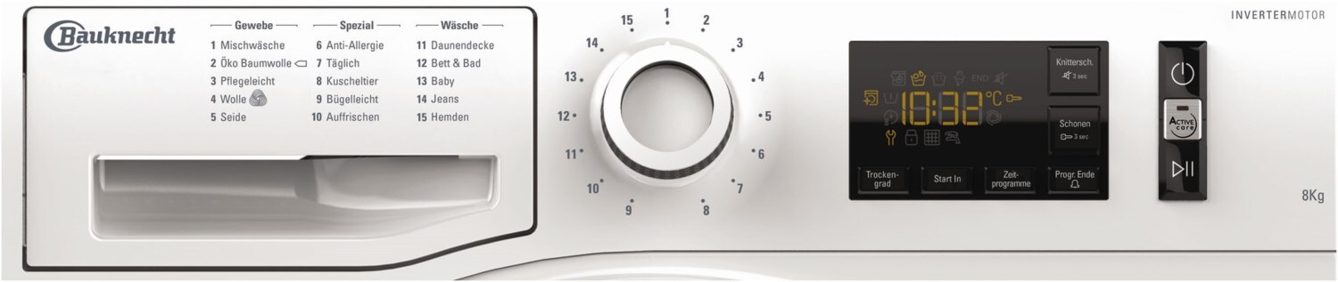 Bauknecht M11 8x3wk De – Warmtepompdroger – 8 Kg . Tweedehands (Refurbished) - Afbeelding 2
