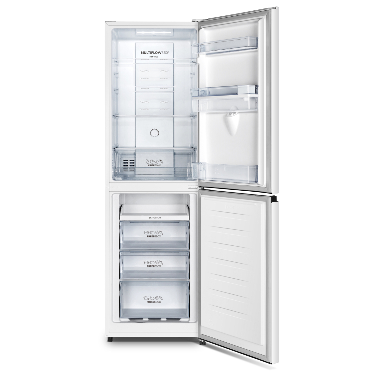 Fridgemaster Mc55251de - Koel-vriescombinatie - 183 Cm - No Frost . Nieuw (outlet) - Afbeelding 2