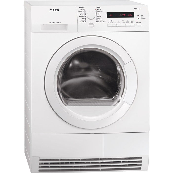 Aeg T76280ac Condensdroger 8kg . Tweedehands (Refurbished)