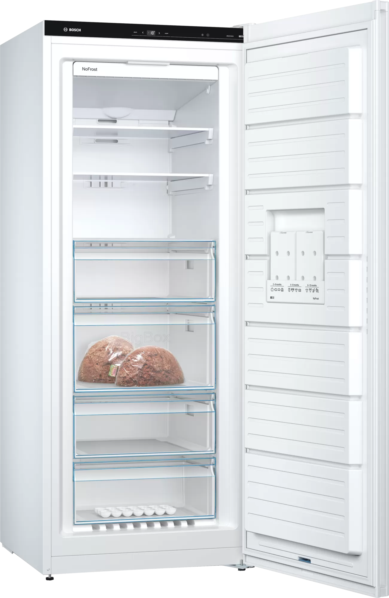 Bosch Gsn54uwdp Vrieskast 176cm . Nieuw (outlet) - Afbeelding 2