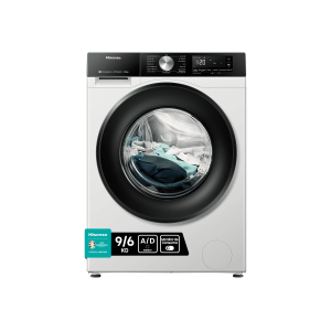 Hisense Wd3s9043bw3 - Was-droogcombinatie - 9 Kg Wassen - 6 Kg Drogen - 1400 Tpm - Stoomfunctie - Energieklasse D/a . Nieuw (outlet)
