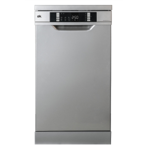 Ok Odw4551 - Vrijstaande Smalle Vaatwasser - 45 Cm - 10 Couverts - 49 Db - Energieklasse D . Nieuw (outlet)