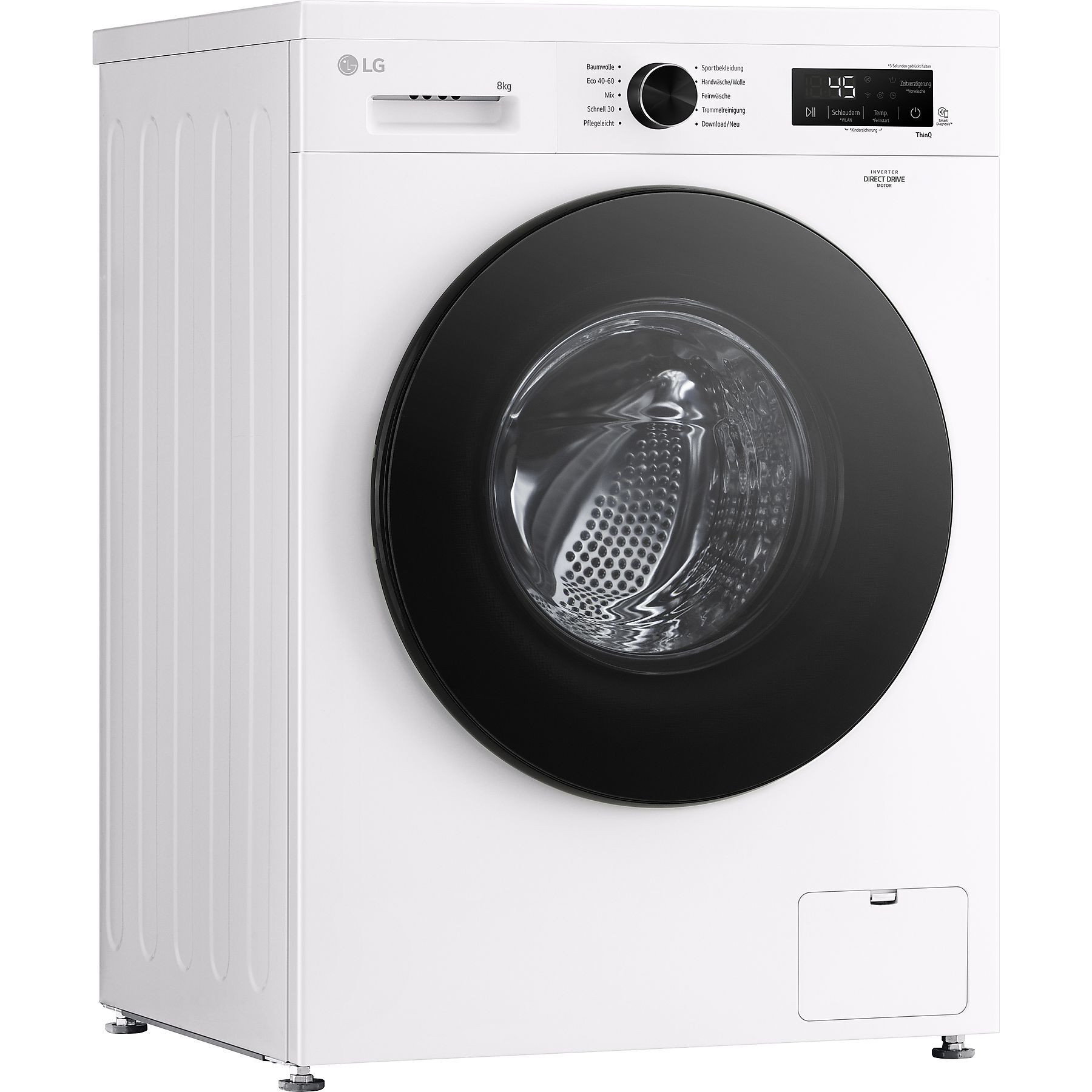 Lg F4wb308y.agwqpdg - Wasmachine - 6 Kg - 1400 Tpm - Energieklasse A . Nieuw (outlet) - Afbeelding 2