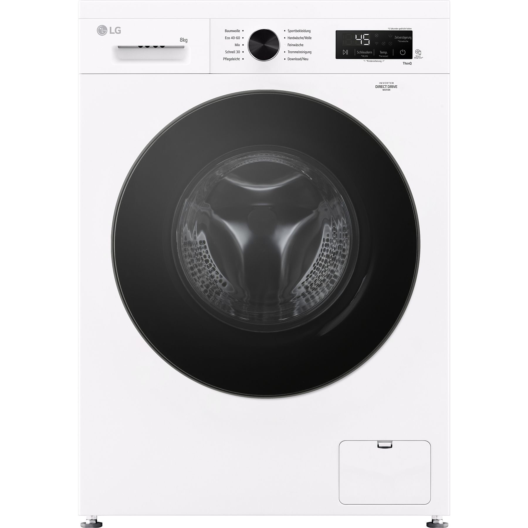Lg F4wb308y.agwqpdg - Wasmachine - 6 Kg - 1400 Tpm - Energieklasse A . Nieuw (outlet)