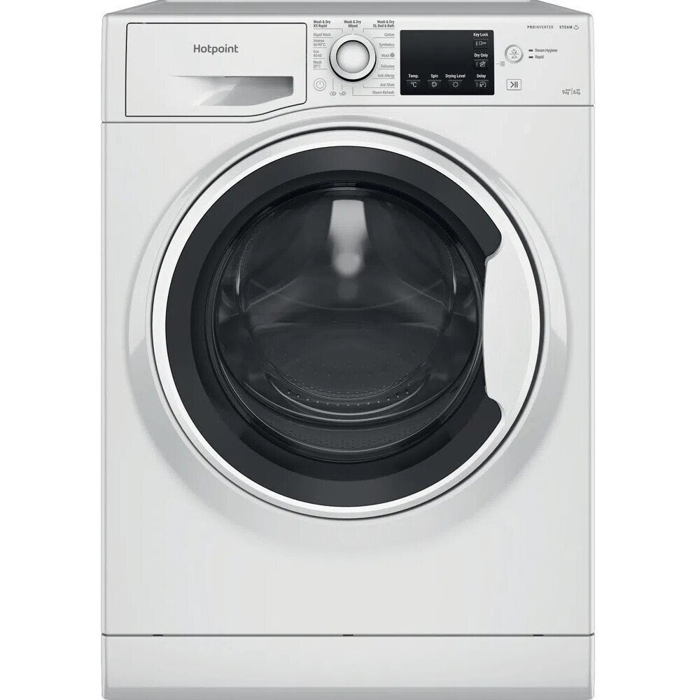 Hotpoint Ndb9635w Was-droogcombinatie 9-6kg 1400t . Nieuw (outlet)