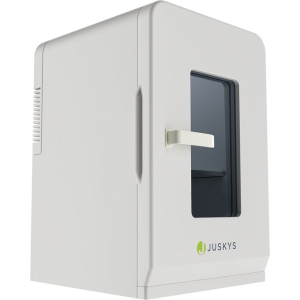 Juskys Mobiele Mini-Koelkast 2 in 1 - 15 Liter - Wit - Verkoelfunctie & Verwarmingsfunctie