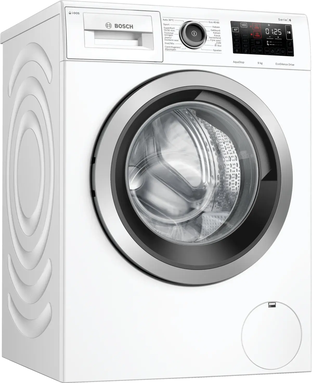 Bosch Wau28p75 Wasmachine 9kg 1400t . Tweedehands (Refurbished)