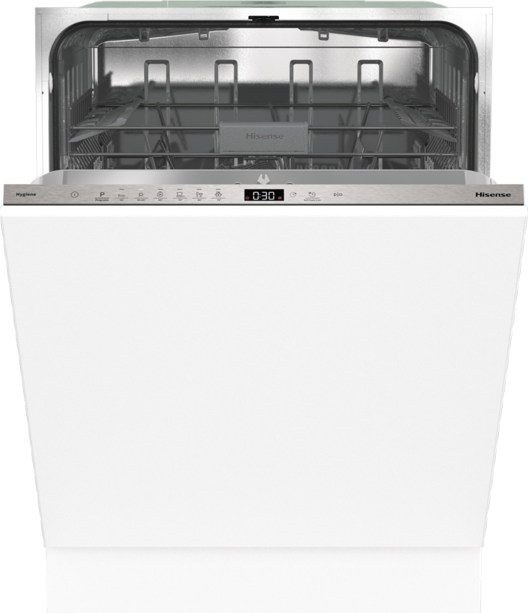 Hisense Hv642c65 - Inbouw Vaatwasser - 59.8 Cm - 14 Couverts - Auto Dry - 46 Db - Energieklasse C . Nieuw (outlet)