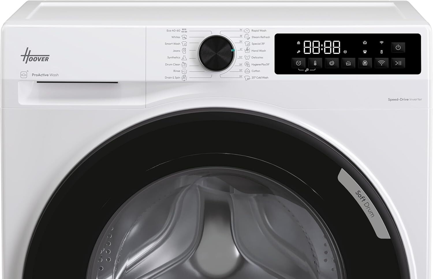 Hoover Hbr49sbl8-80 - Wasmachine - 9 Kg - 1400 Tpm - Energieklasse A . Nieuw (outlet) - Afbeelding 2