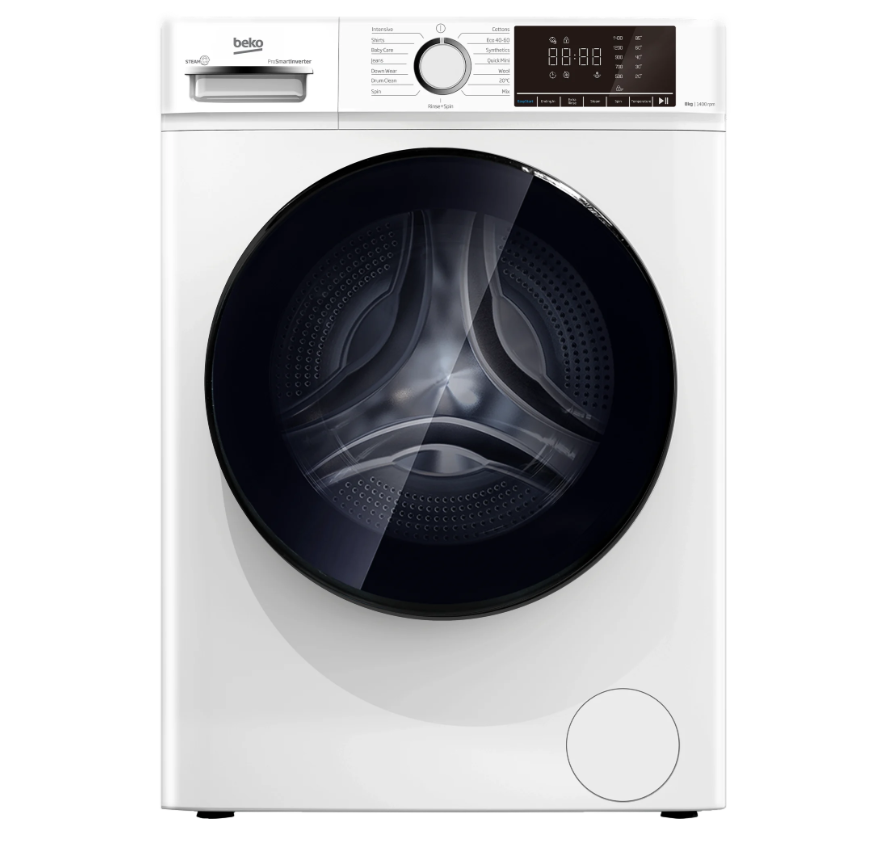 Beko Bw1o3841w - Wasmachine - 8 Kg - 1400 Tpm - Energieklasse A . Nieuw (outlet)