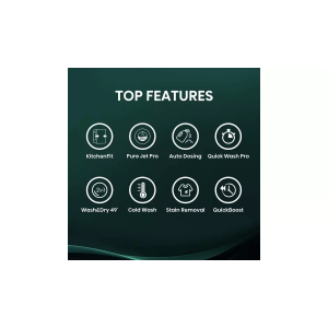 Hisense Wd5i1045bwq – Was-droogcombinatie – 10.5 Kg Wassen – 6 Kg Drogen – 1400 Tpm – Inverter – Autodose – Steam – Wifi . Nieuw (outlet)