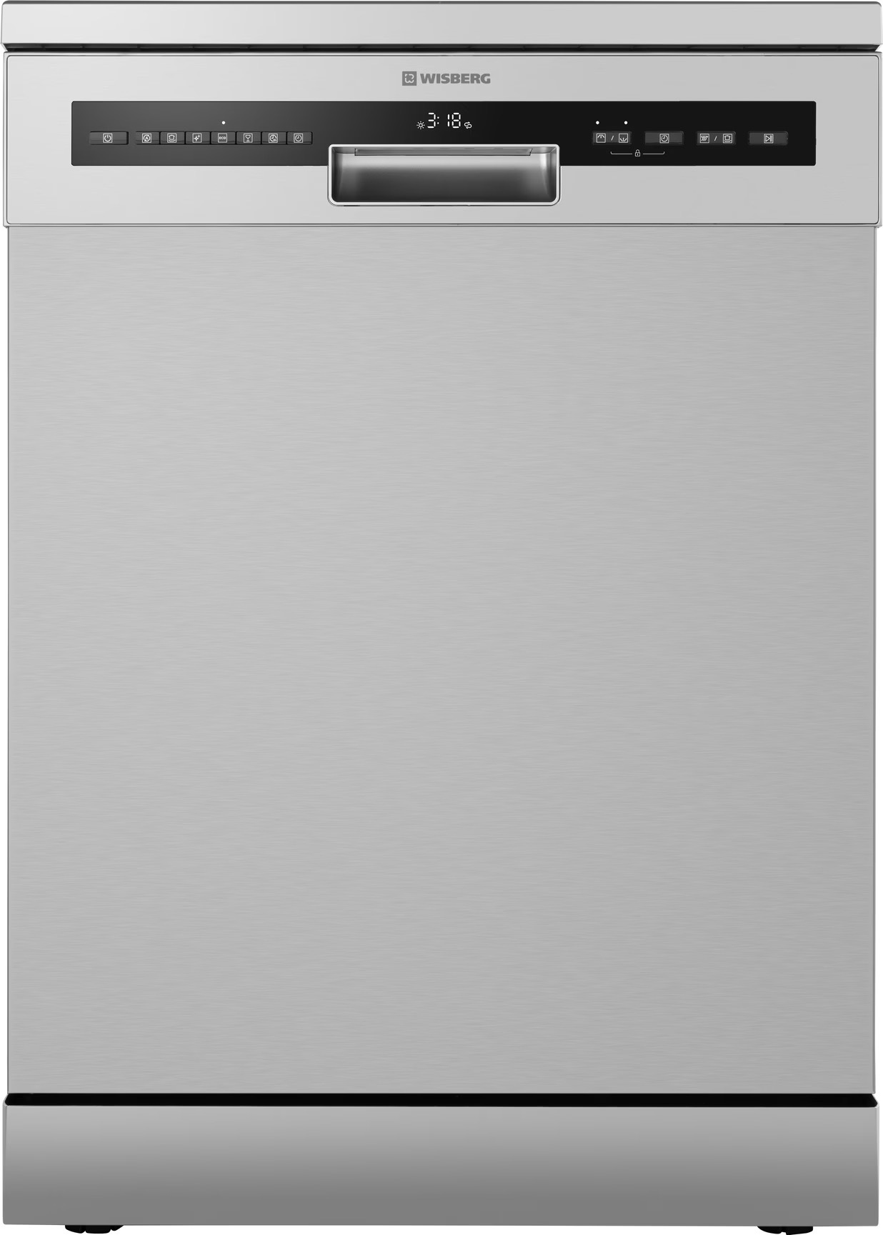 Wisberg Wbdw44ds - Vrijstaande Vaatwasser - 60 Cm - 14 Couverts - 44 Db - Energieklasse D . Nieuw (outlet)