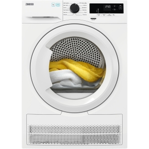 Zanussi Zdh87a2pw - Warmtepompdroger - 8 Kg - Autoadjust & Easyiron - 66 Db - Energieklasse A++ . Nieuw (outlet)