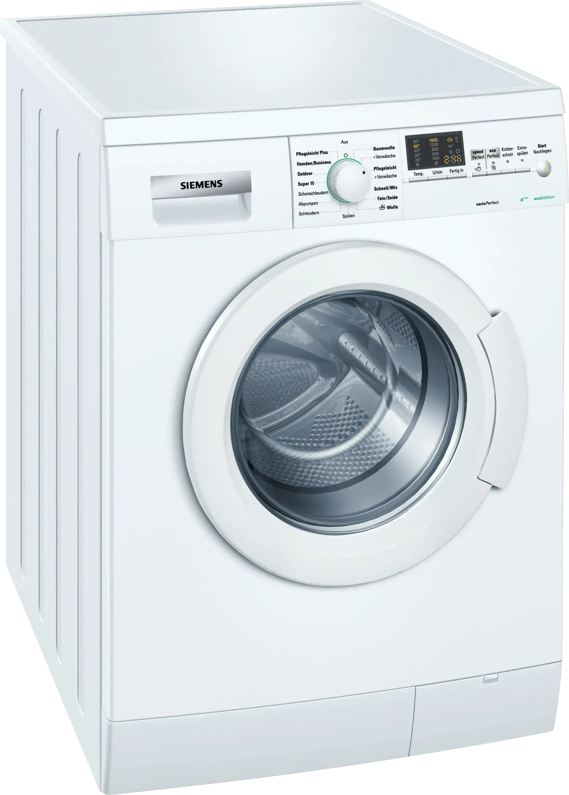 Siemens Wm14e4ed - Wasmachine - 7 Kg - 1400 Tpm - Varioperfect . Tweedehands (Refurbished)