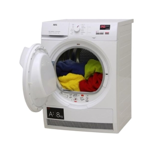 Aeg T7dbg840n - Warmtepompdroger - 8 Kg - Prosense & Sensidry - 66 Db - Energieklasse A++ . Nieuw (outlet)