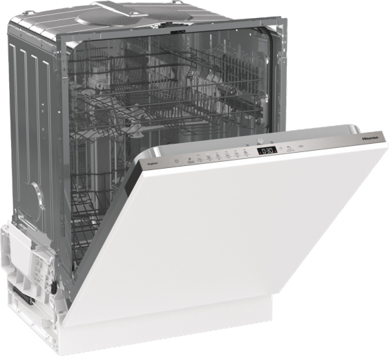 Hisense Hv642e90uk - Inbouw Vaatwasser - 60 Cm - 13 Couverts - Snelprogramma - 47 Db - Energieklasse E . Nieuw (outlet) - Afbeelding 2