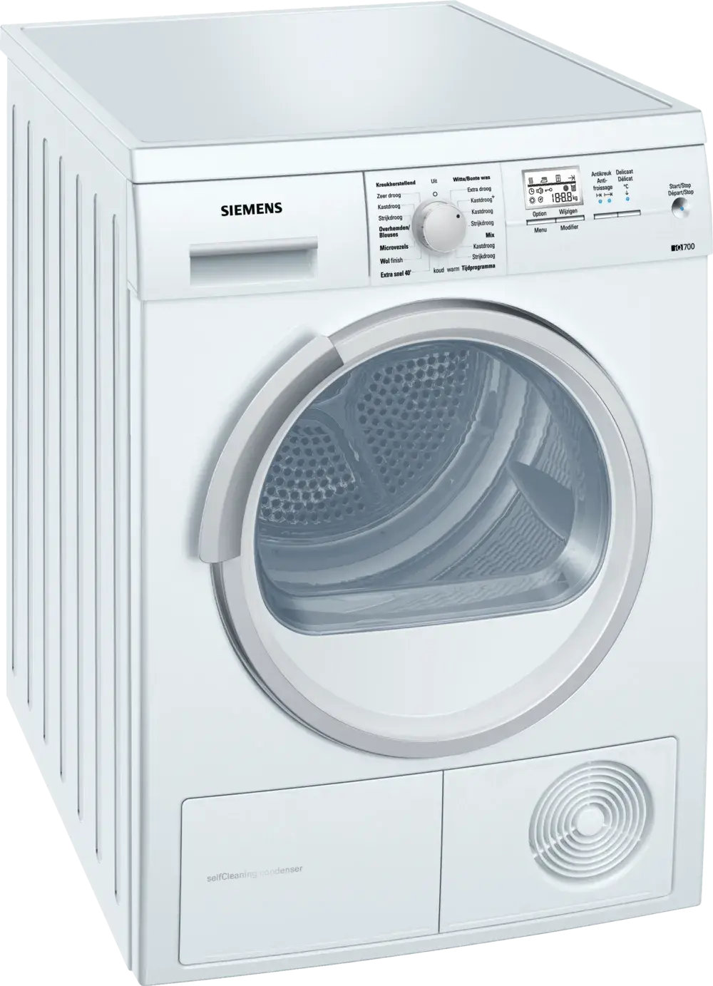 Siemens Wt46w562fg - Warmtepompdroger - 7 Kg - Autodry & Selfcleaning Condenser - Energieklasse A . Tweedehands (Refurbished)