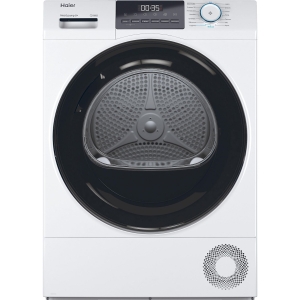 Haier Hd80-e929e - Warmtepompdroger - 8 Kg - 66 Db - Energieklasse E . Nieuw (outlet)