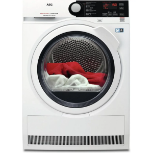 Aeg T8dbe84w - Warmtepompdroger - 8 Kg - Absolutecare - 65 Db - Energieklasse A++ . Tweedehands (Refurbished)