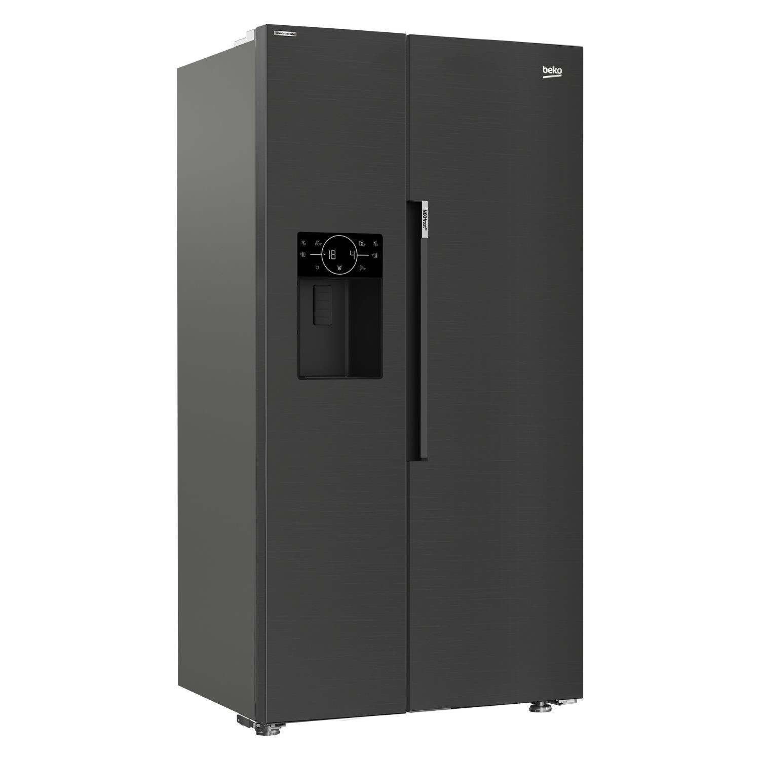 Ariston Asp342vpz - Amerikaanse Koelkast - 179 Cm - 571l - No Frost - Zwart . Nieuw (outlet) - Afbeelding 2