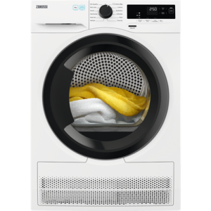 Zanussi Zdh87a2dg - Warmtepompdroger - 8 Kg - Easyiron - 66 Db - Energieklasse A++ . Nieuw (outlet)