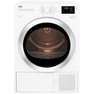 Beko Dhx93460w - Warmtepompdroger - 9 Kg - 65 Db - Energieklasse A++ - Wit . Tweedehands (Refurbished)