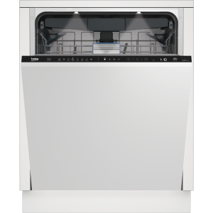 Beko Bdin38650d - Inbouw Vaatwasser - 60 Cm Breed - 15 Couverts - Besteklade - 40 Db - Energieklasse B . Nieuw (outlet)
