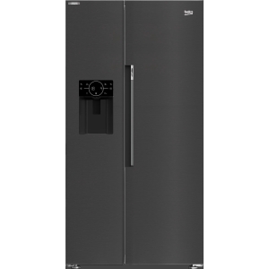 Beko Asp342vpz - Amerikaanse Koelkast - 179 Cm - 571l - No Frost - Zwart . Nieuw (outlet)