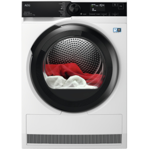 Aeg Tr8rostock - Warmtepompdroger - 9 Kg - 64 Db - Energieklasse D - Antraciet . Tweedehands (Refurbished)