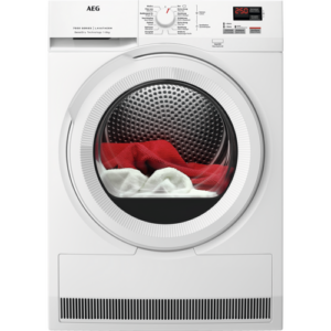 Aeg Tr71cwz84 - Warmtepompdroger - 8 Kg - Sensidry - 66 Db - Energieklasse E . Tweedehands (Refurbished)