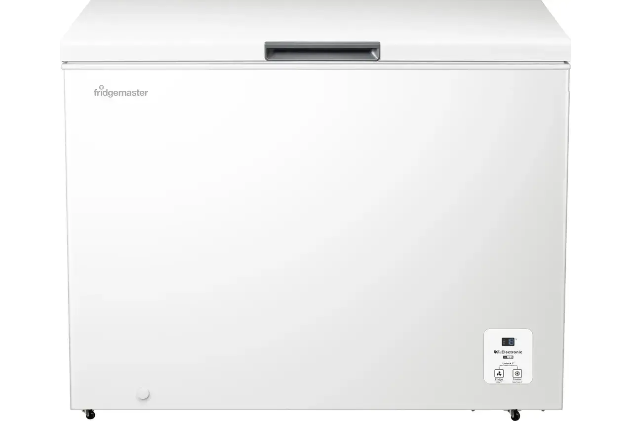 Fridgemaster Mcf297e - Vrieskist - 111 Cm - 297l - Winterbeveiliging - 41 Db . Nieuw (outlet)