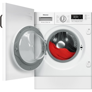 Hisense Wf3m841bwi - Inbouw Wasmachine - 8 Kg - 1400 Tpm - Stoomfunctie - Energieklasse A . Nieuw (outlet)