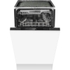 Hisense Hv520e40uk - Inbouw Vaatwasser - 44.8 Cm Breed - 11 Couverts - Besteklade - 47 Db - Energieklasse E . Tweedehands (Refurbished)